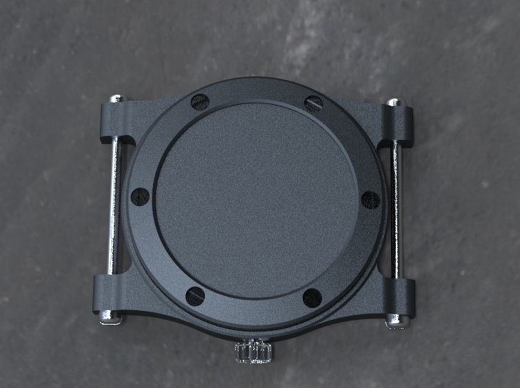 2nd Crystal Sapphire Watch Case for ENLOONG 3D print model_17