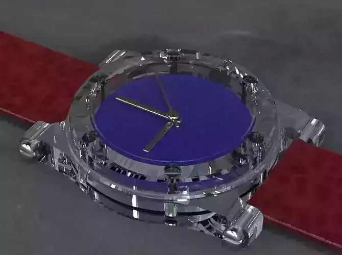2nd Crystal Sapphire Watch Case for ENLOONG 3D print model