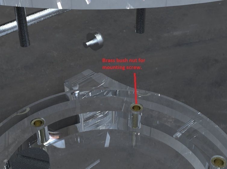 2nd Crystal Sapphire Watch Case for ENLOONG 3D print model_4