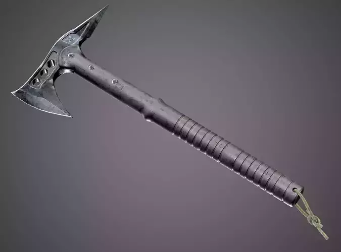 M48 Hawk Tactical Tomahawk AAA PBR Game Ready Asset Low-poly 3D model