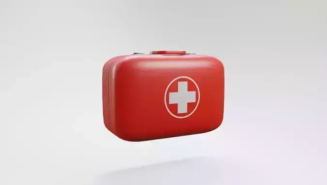 First aid kit  3D model