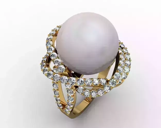 engagement ring  3D print model