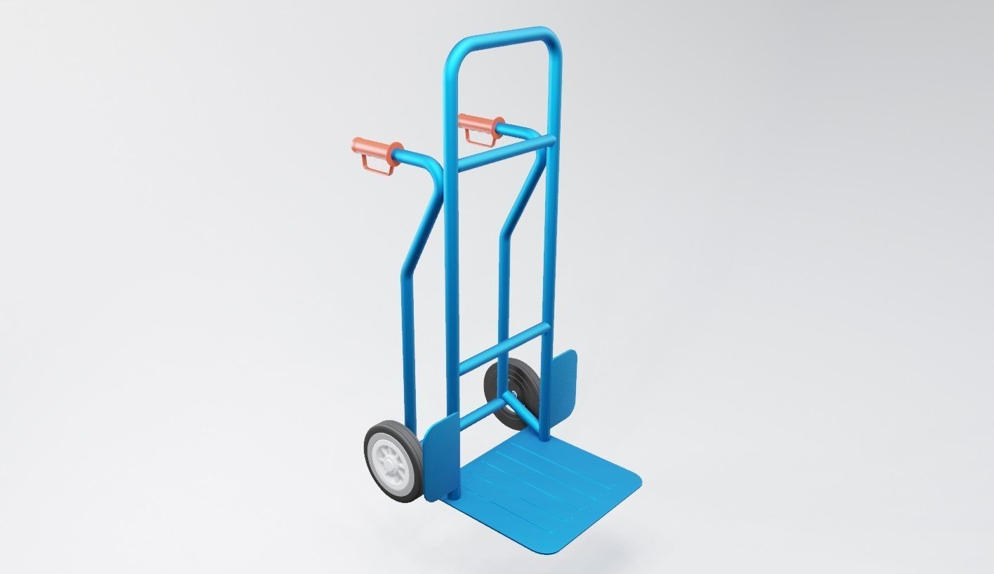 Hand Pallet Truck  3D model_1