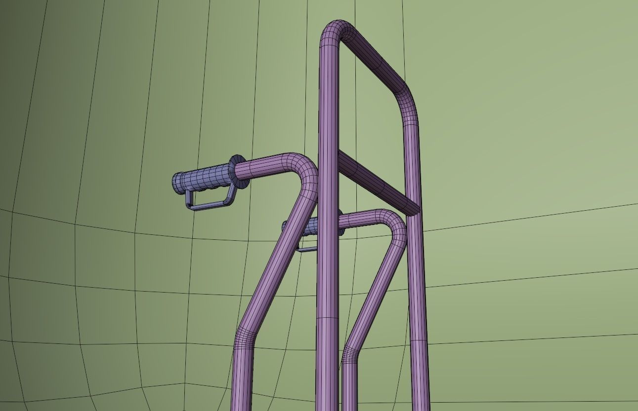 Hand Pallet Truck  3D model_6