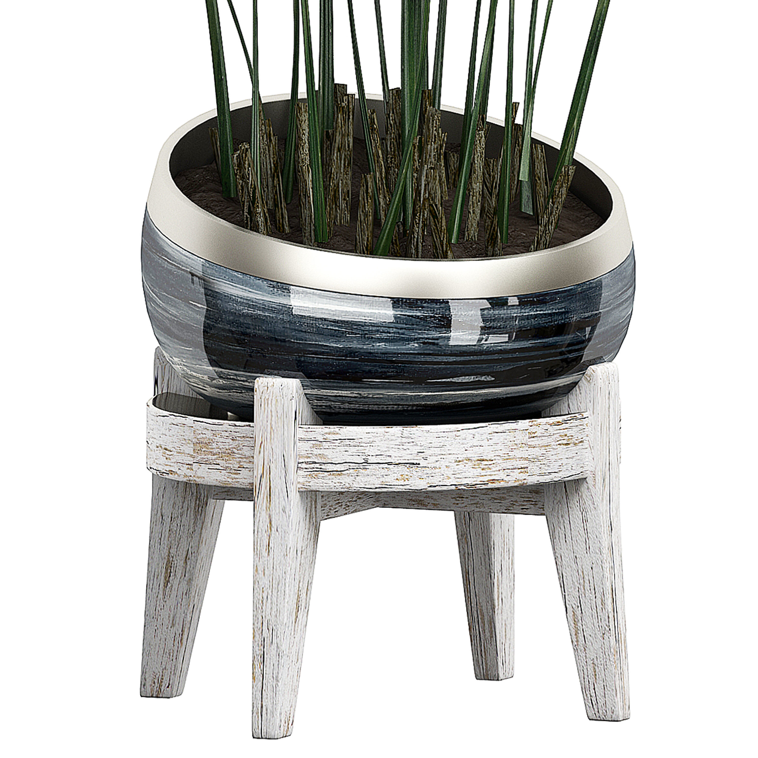 Potted plants Set 38 3D model_3