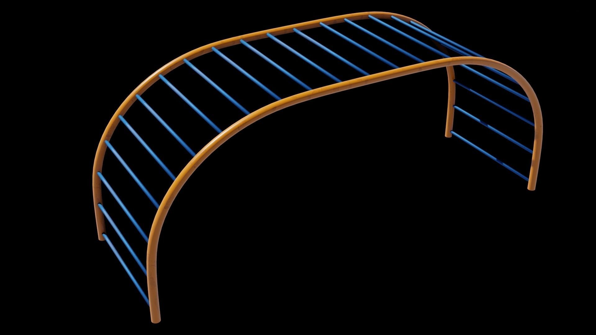 Play park Low-poly 3D model_11