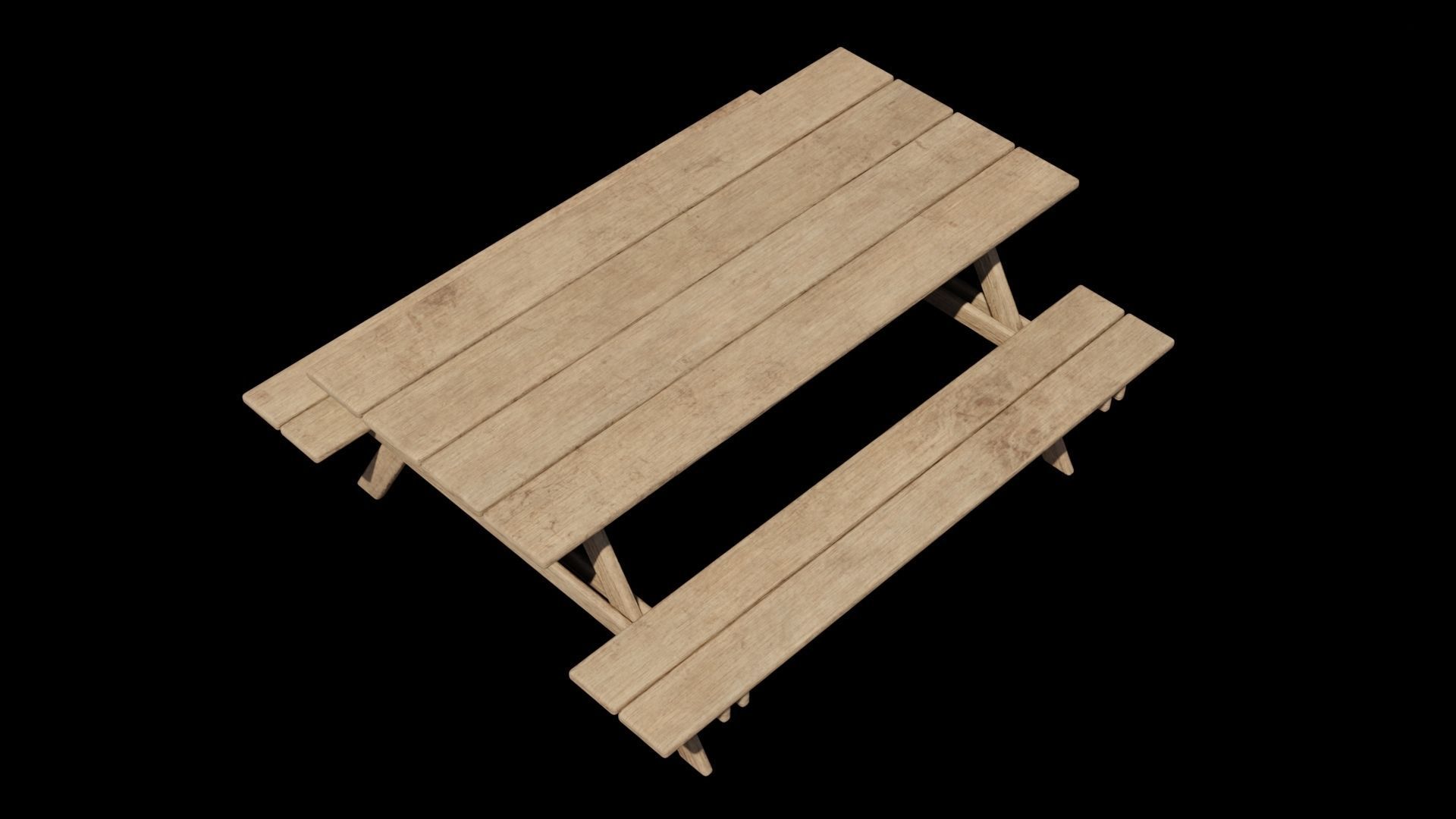 Play park Low-poly 3D model_17