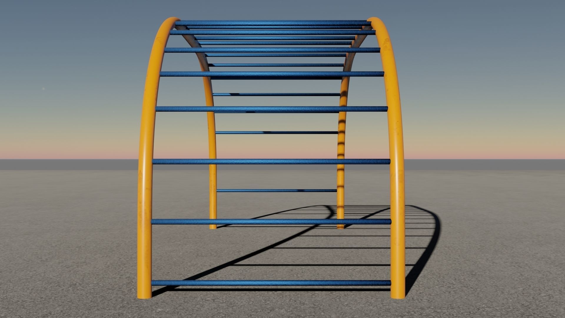 Play park Low-poly 3D model_59