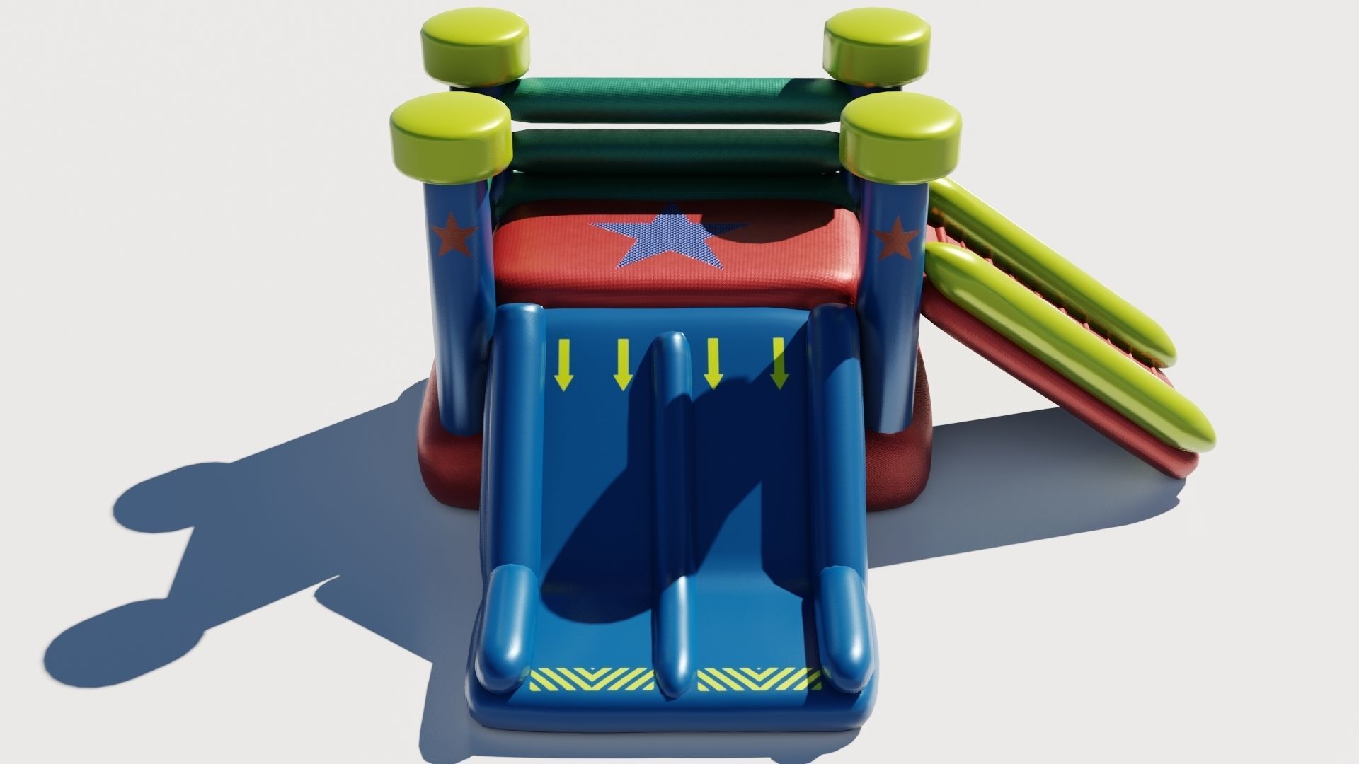 Play park Low-poly 3D model_30