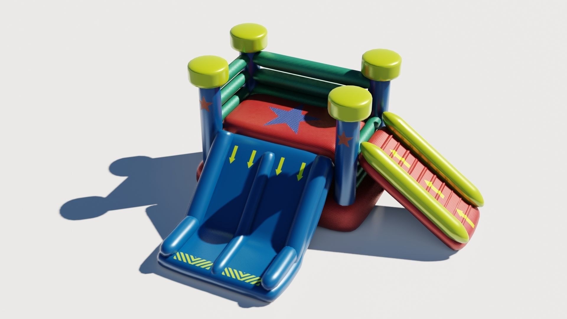 Play park Low-poly 3D model_28