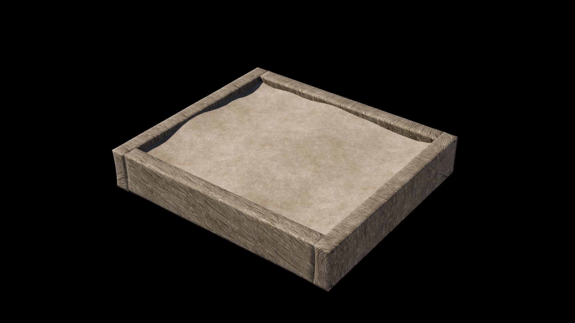 Play park Low-poly 3D model_19