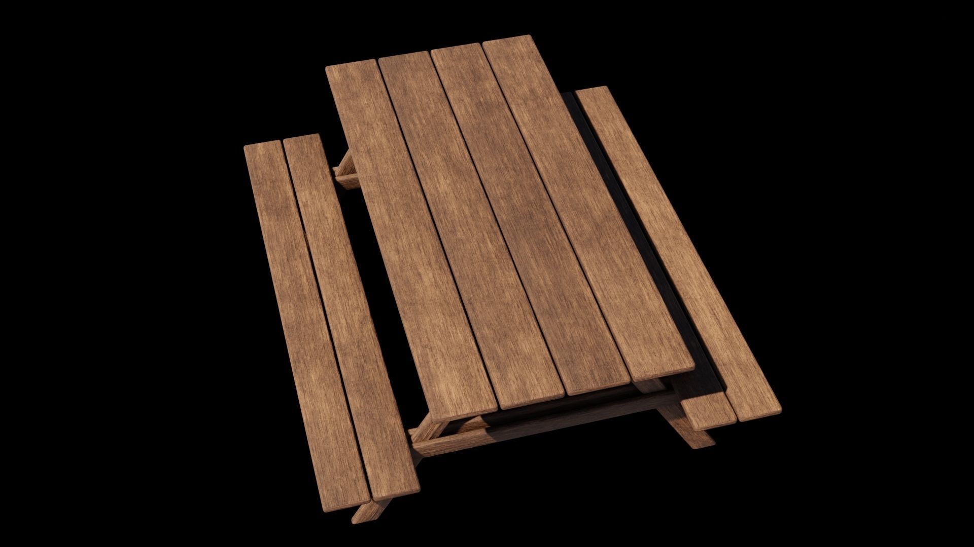 Play park Low-poly 3D model_21