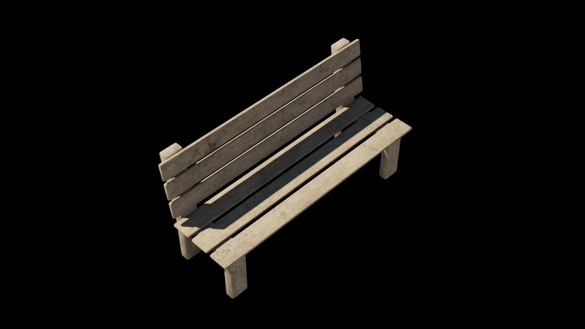 Play park Low-poly 3D model_18