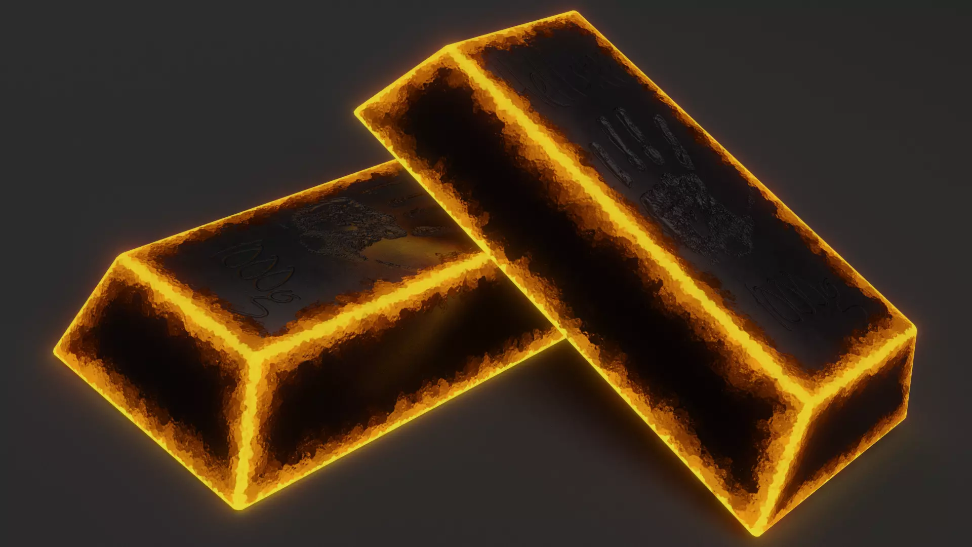 Hellsteel Bar Free low-poly 3D model