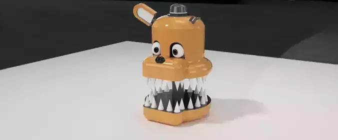 9 inches Toy Bear Head