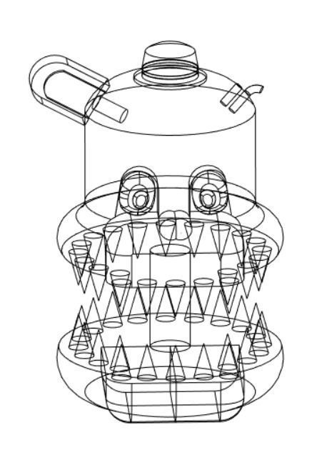 9 inches Toy Bear Head 3D print model_4