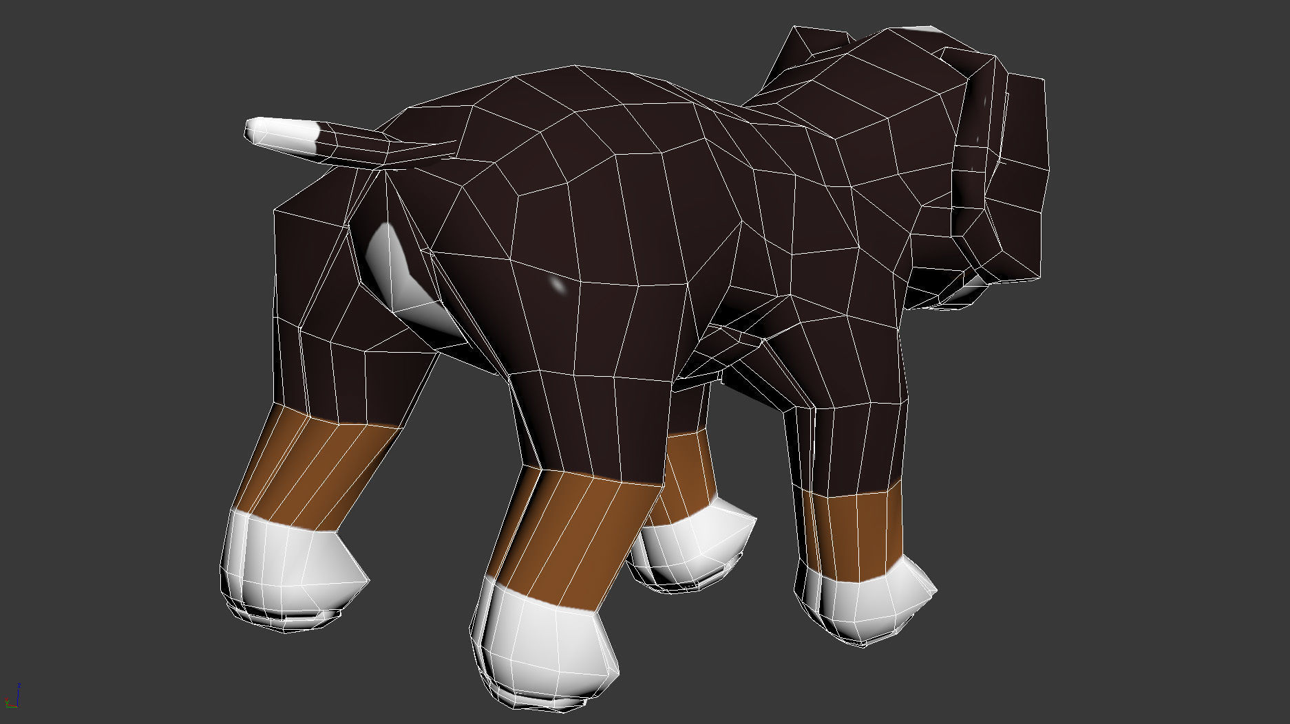 HOPPIG Soft toy dog 3D model_10