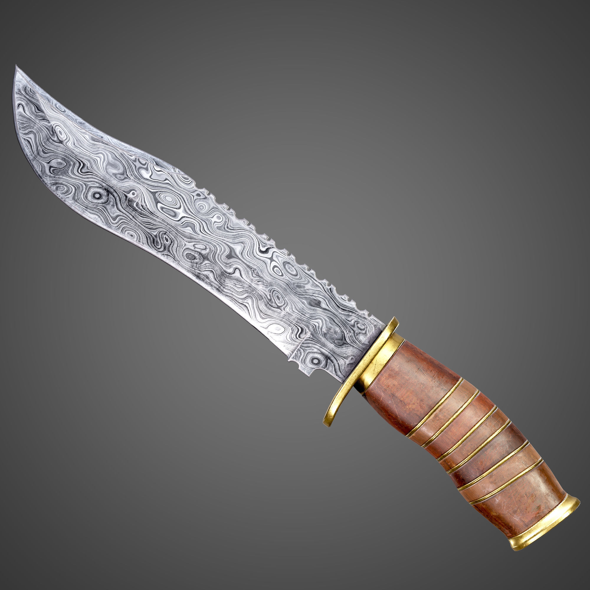 Melee Weapons Colletion AAA PBR Game Ready Assets 3D Model Collection_33