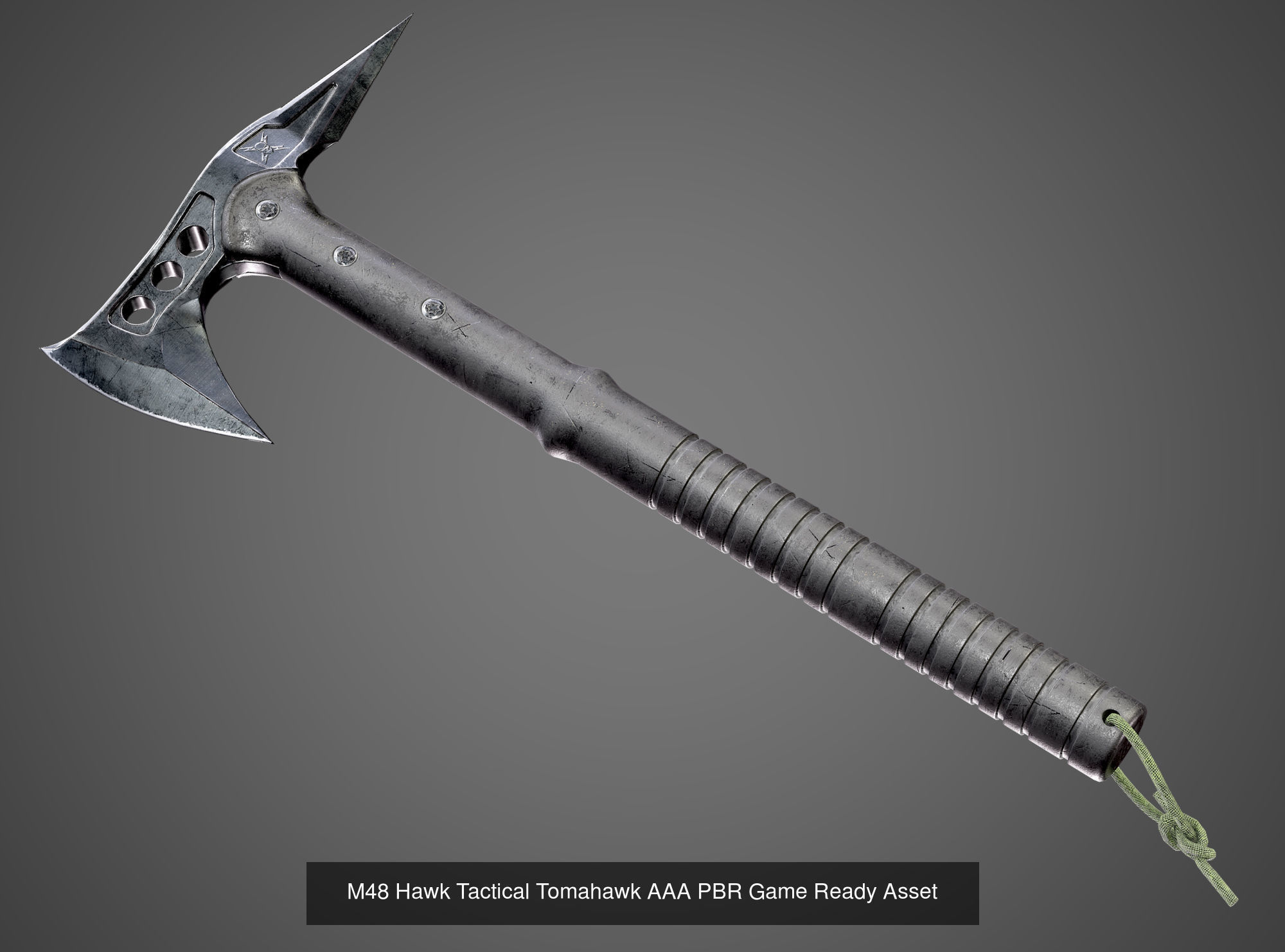 Melee Weapons Colletion AAA PBR Game Ready Assets 3D Model Collection_26