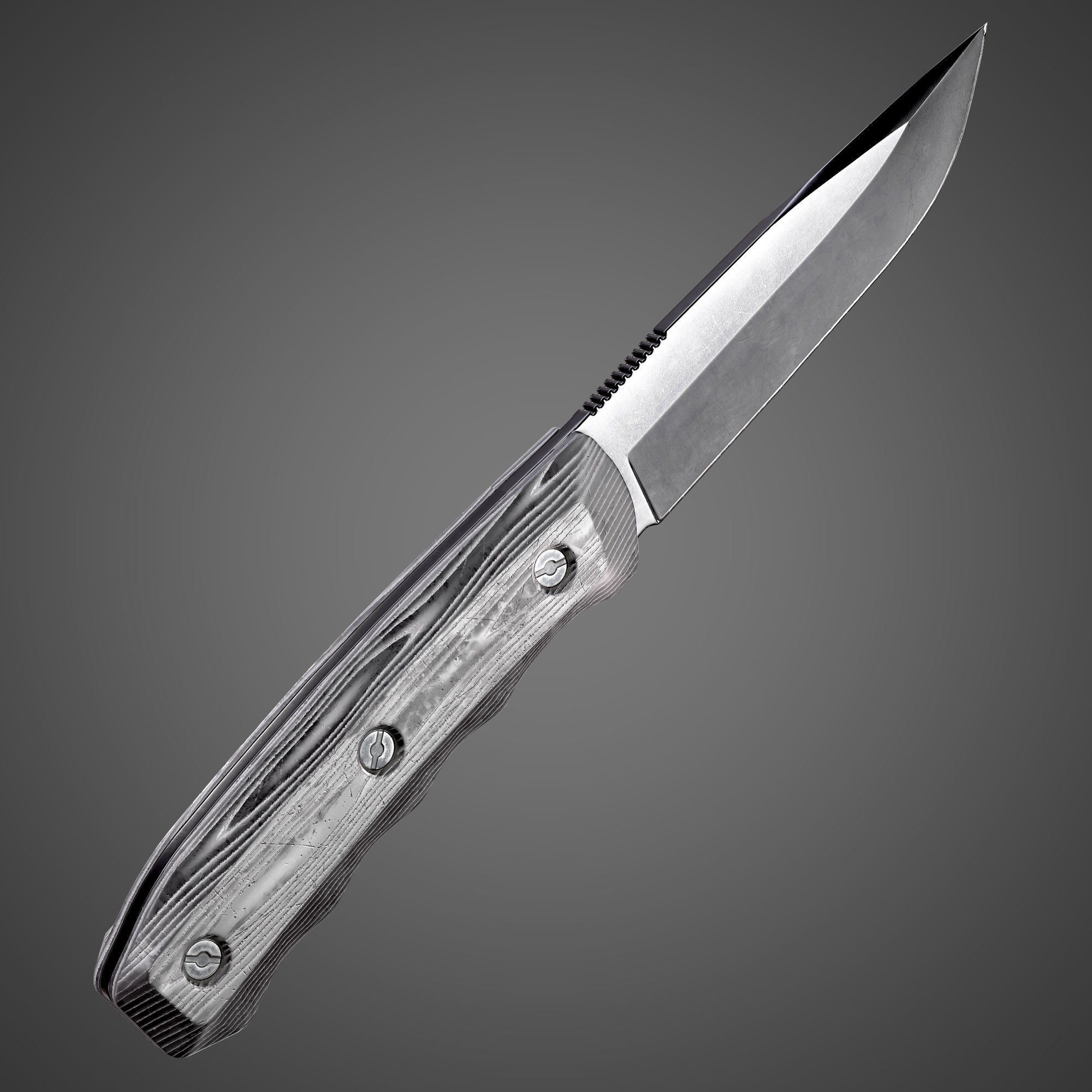 Melee Weapons Colletion AAA PBR Game Ready Assets 3D Model Collection_25