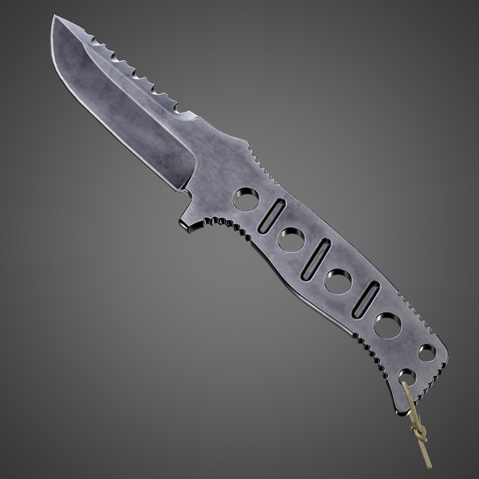 Melee Weapons Colletion AAA PBR Game Ready Assets 3D Model Collection_39