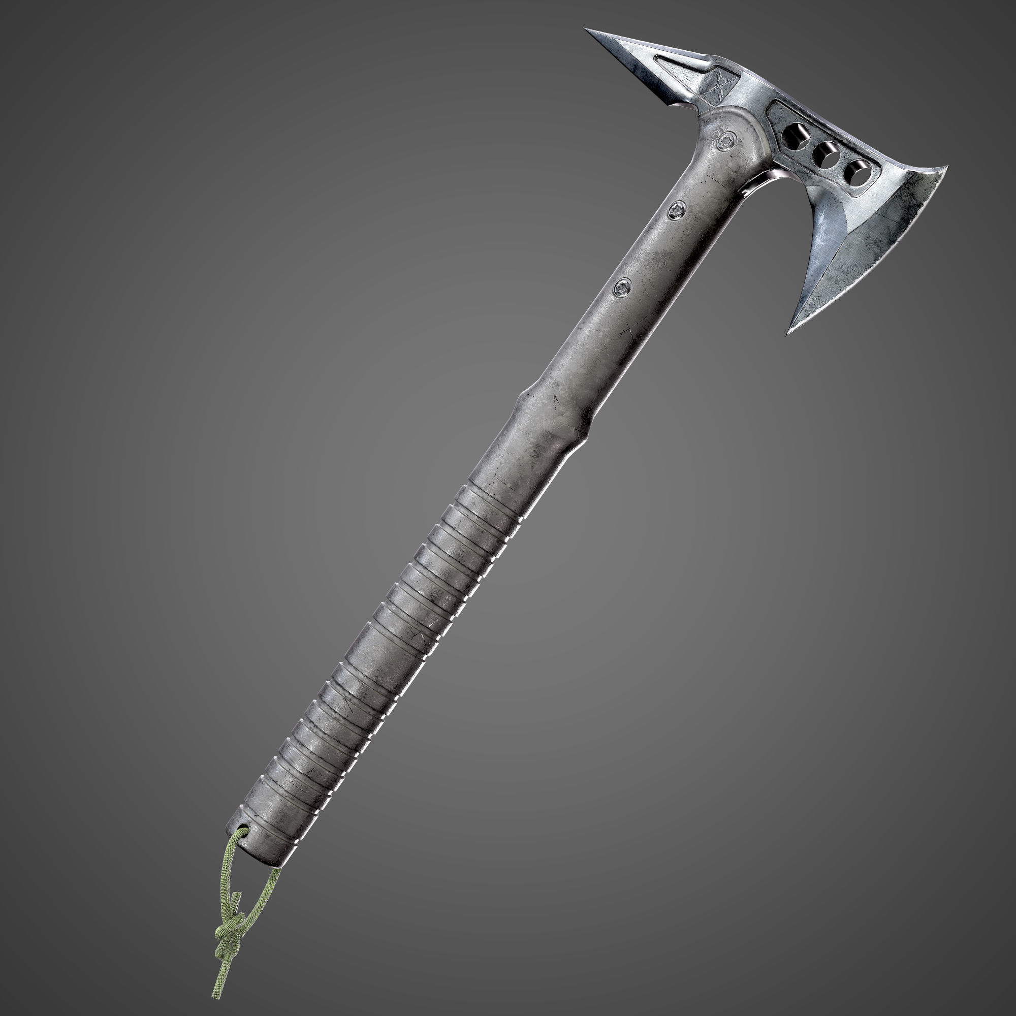 Melee Weapons Colletion AAA PBR Game Ready Assets 3D Model Collection_36