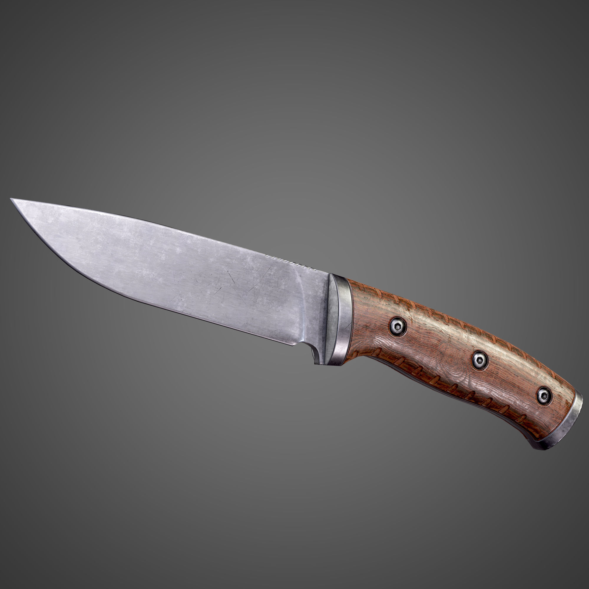 Melee Weapons Colletion AAA PBR Game Ready Assets 3D Model Collection_32