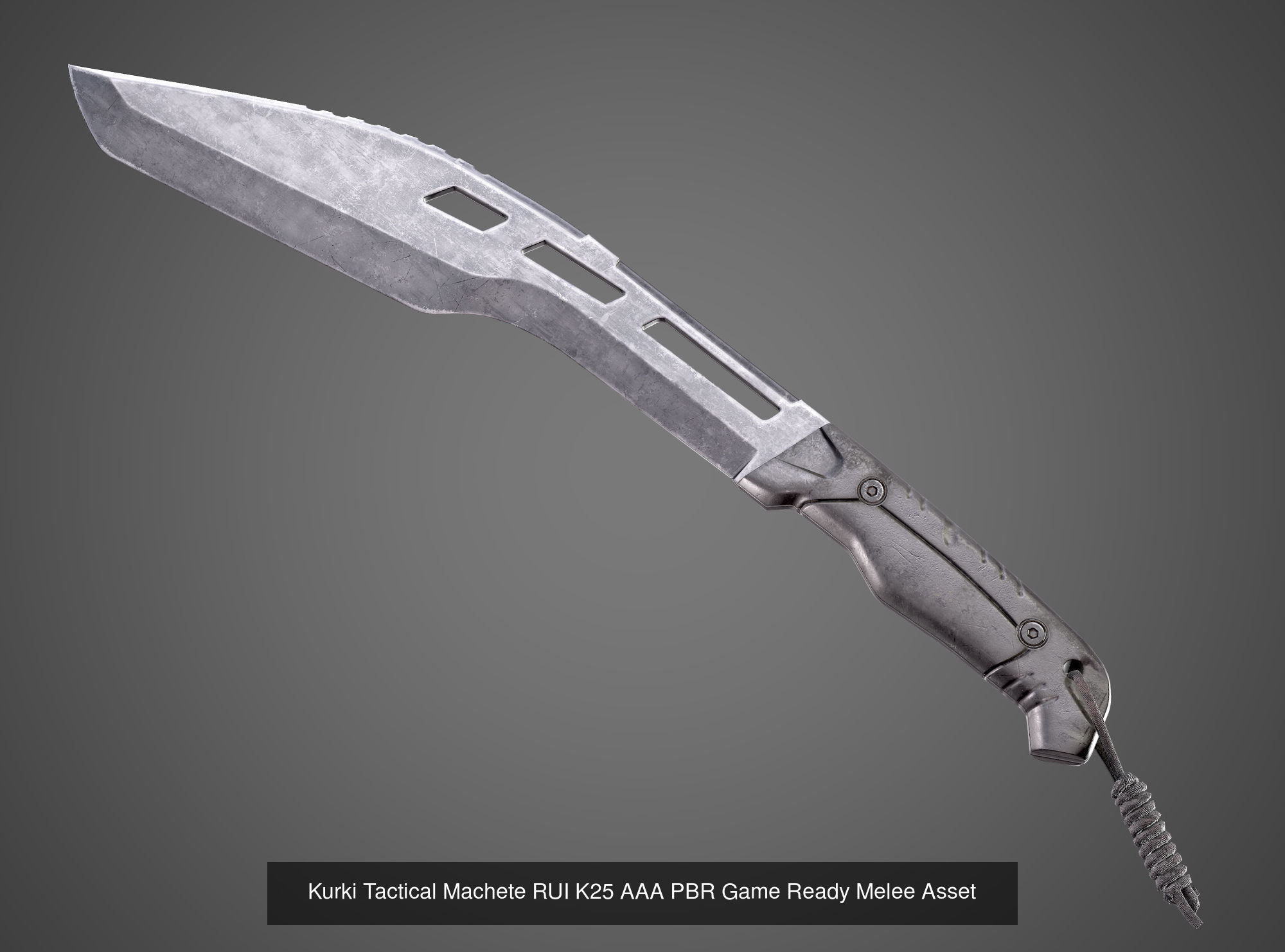 Melee Weapons Colletion AAA PBR Game Ready Assets 3D Model Collection_28
