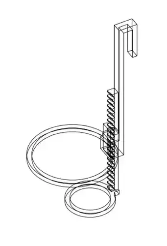 Pet inverted Bottle holder