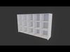 School Bag Shelves Free low-poly 3D model_1