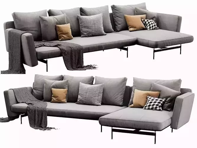 BB Italia SAKE Chaise Lounge