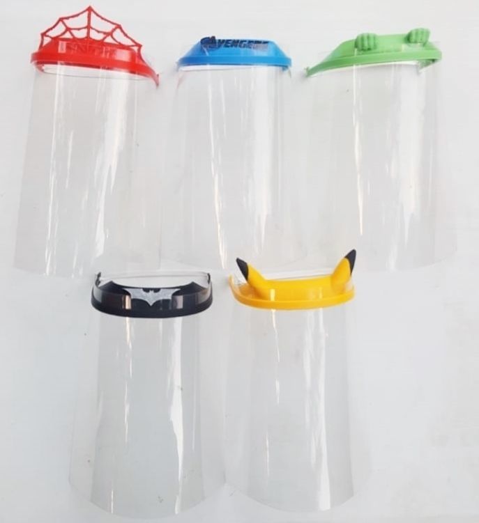 Face Shield Hulk Covid 19 3D model_2