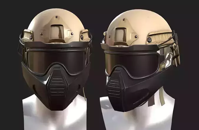 Helmet military combat armor soldier 