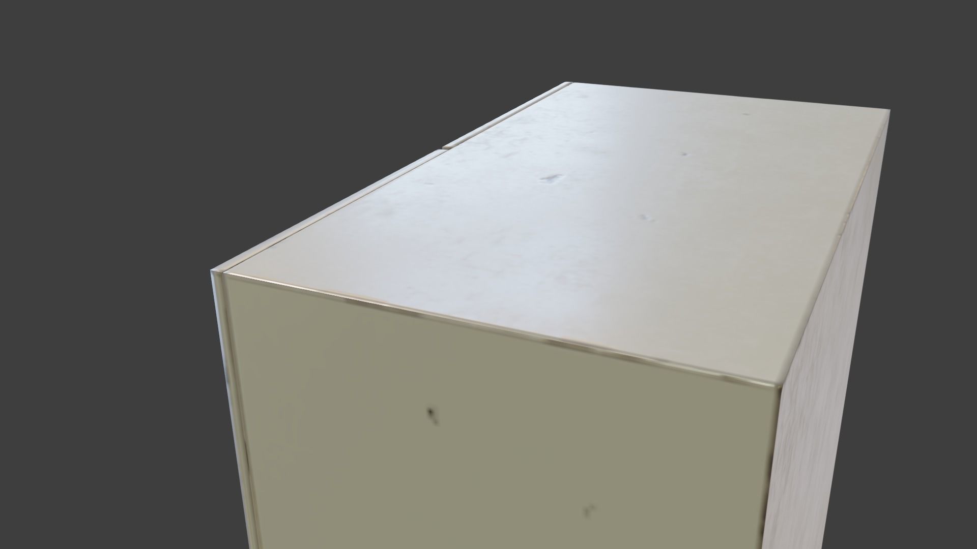 Cabinet tall cupboard Free low-poly 3D model_6