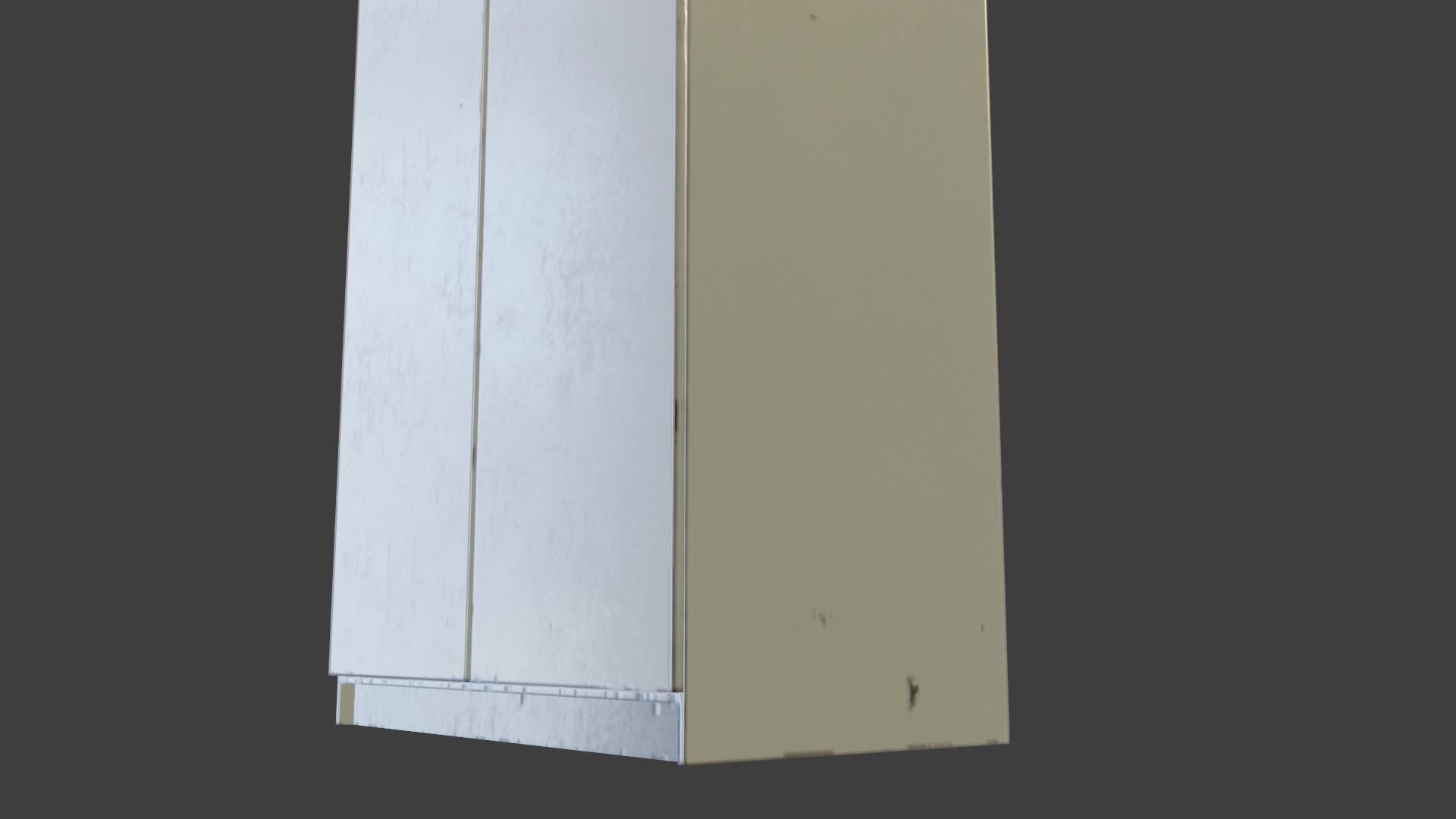 Cabinet tall cupboard Free low-poly 3D model_5