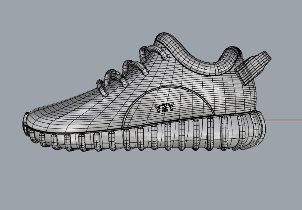 adidas yeezy 3D model_9