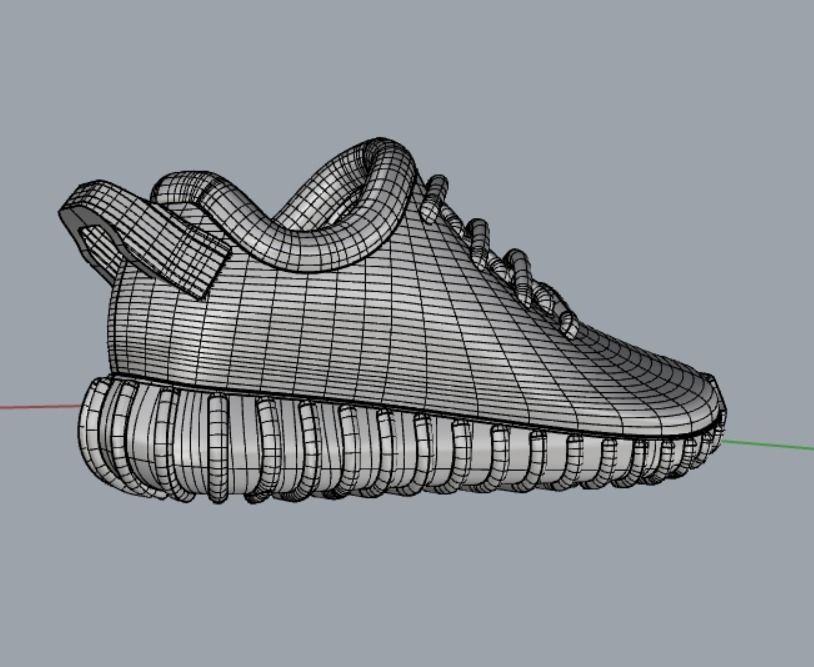 adidas yeezy 3D model_10