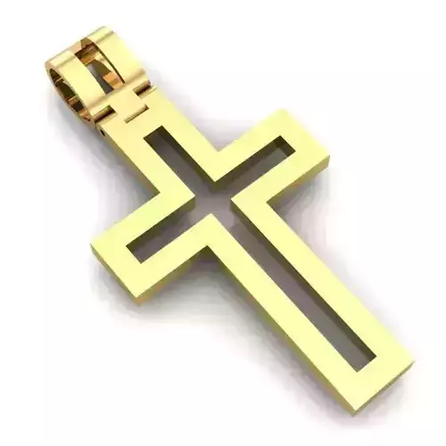 CROSS gold pendant