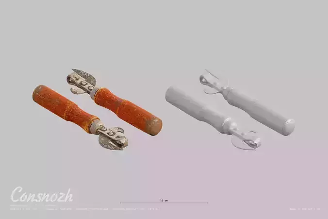 Consnozh RAW scan PBR