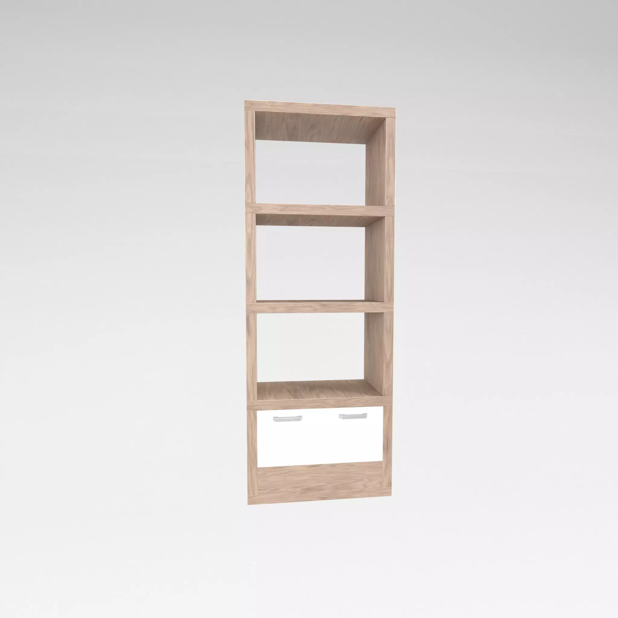 Cabinet v1 002 Low-poly 3D model_0