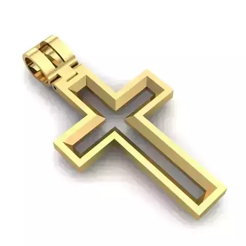 CROSS gold pendant