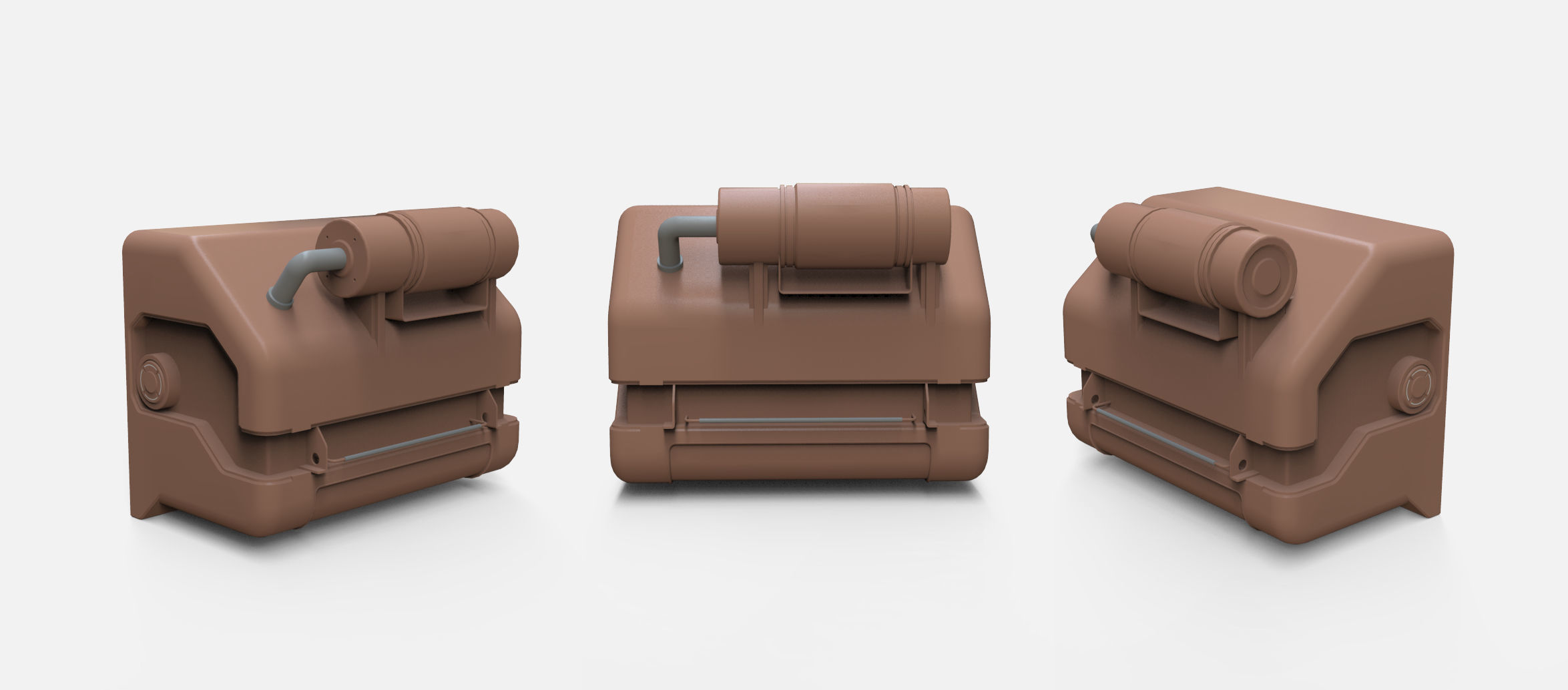 sci-fi Architecture kitbash 17 3D model_29