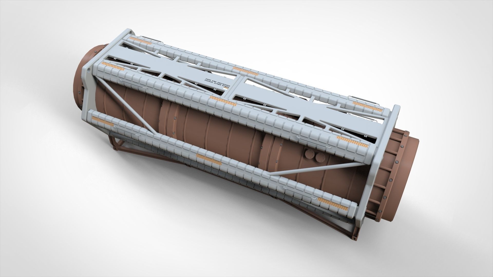 sci-fi Architecture kitbash 17 3D model_14