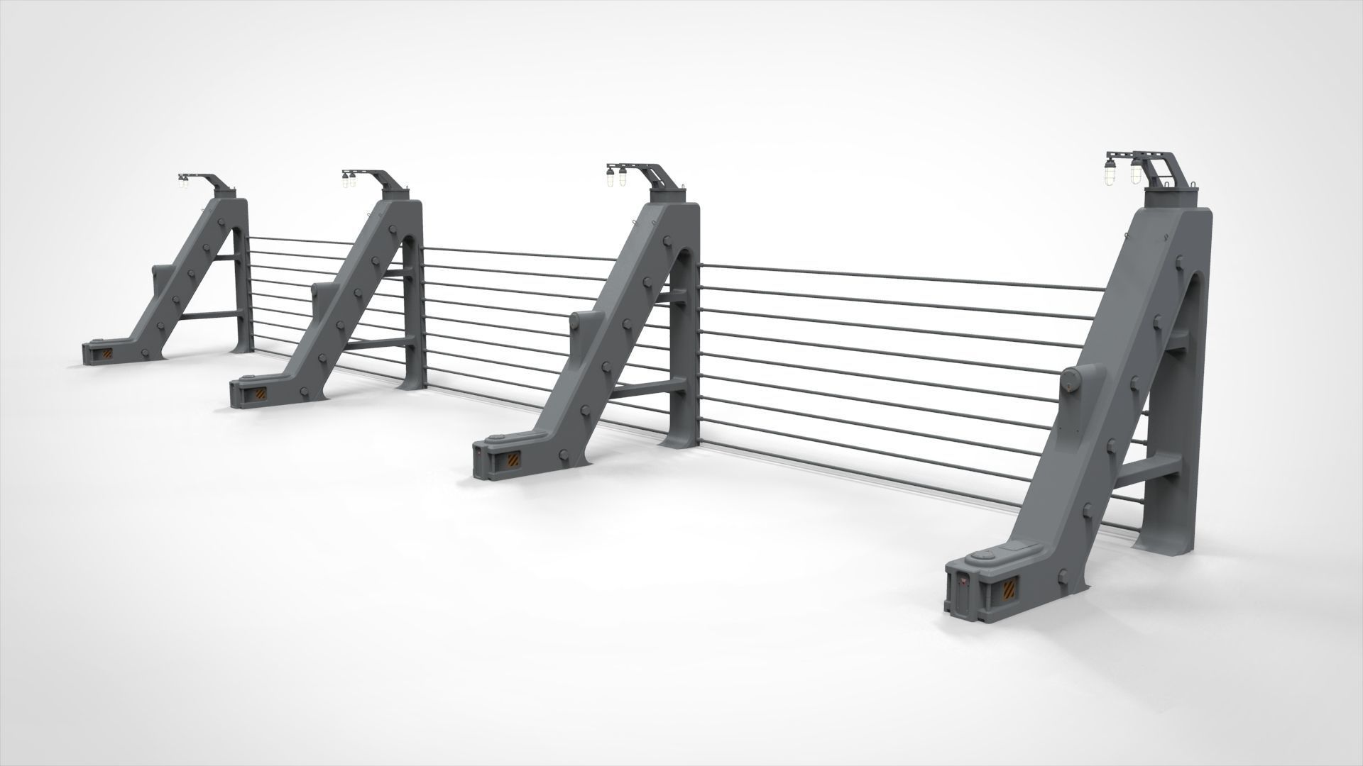 sci-fi Architecture kitbash 17 3D model_25