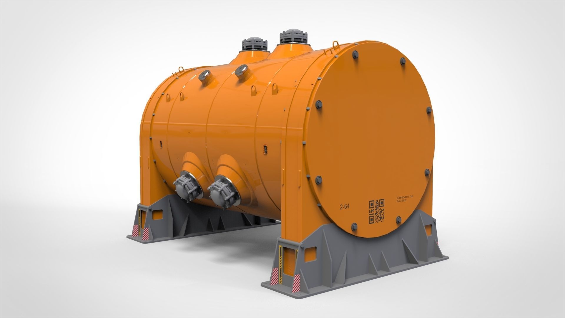 sci-fi Architecture kitbash 17 3D model_8