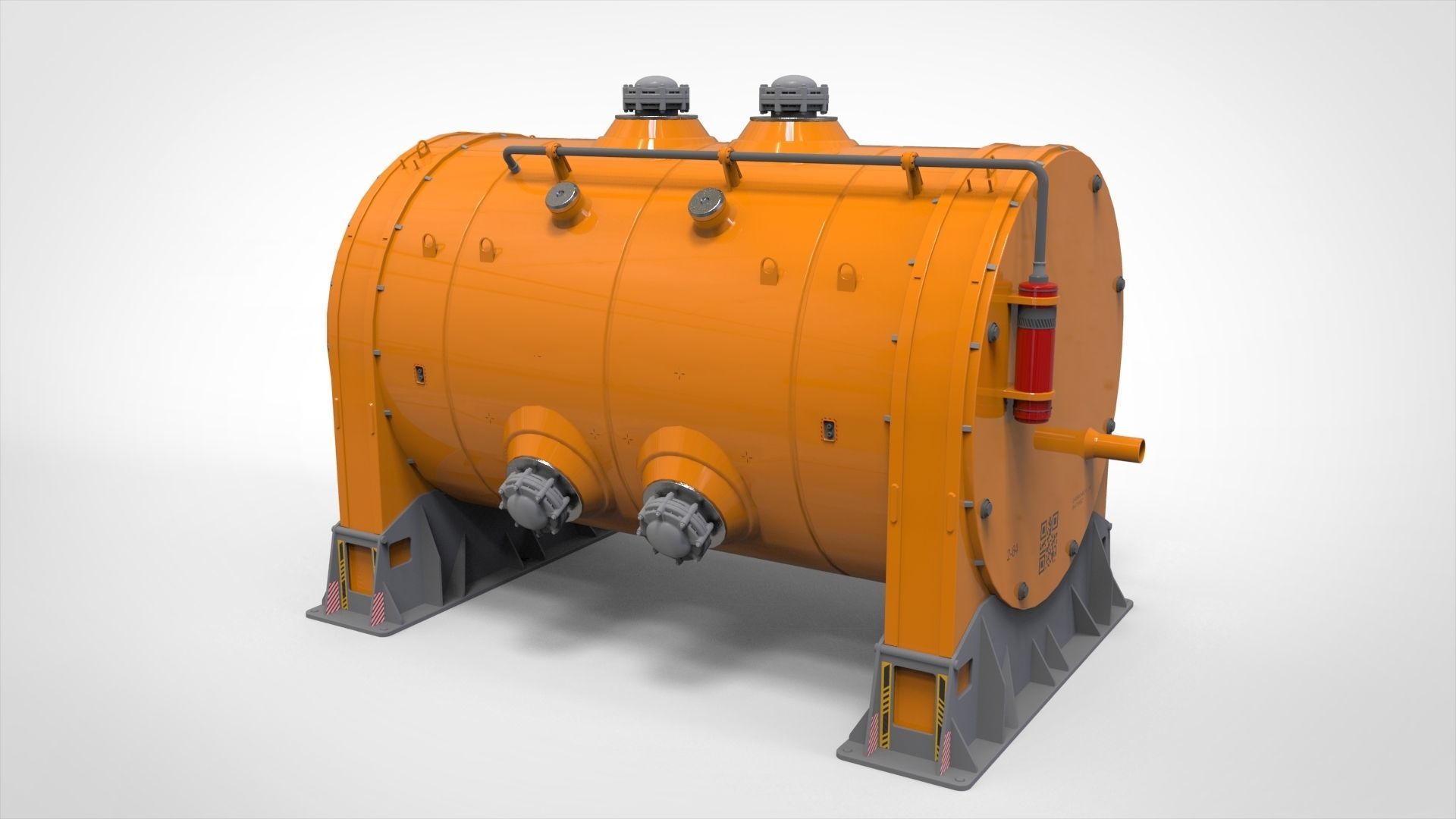 sci-fi Architecture kitbash 17 3D model_6