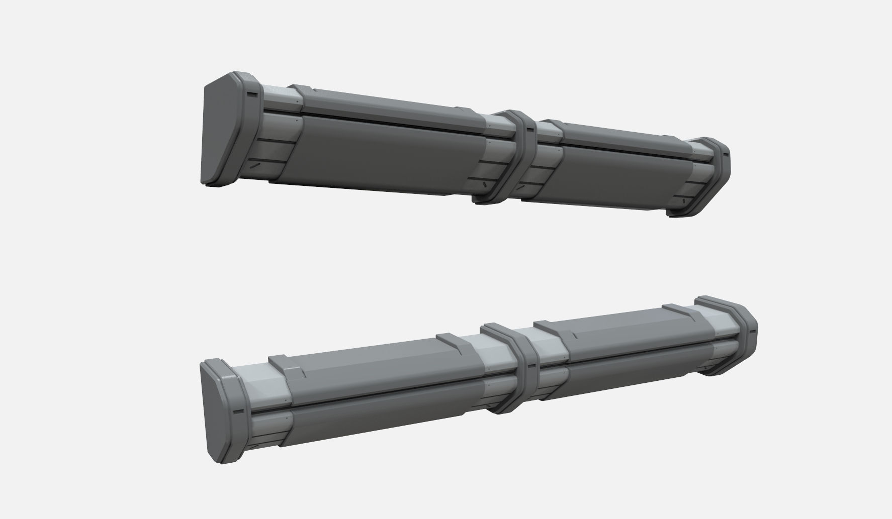 sci-fi Architecture kitbash 17 3D model_28