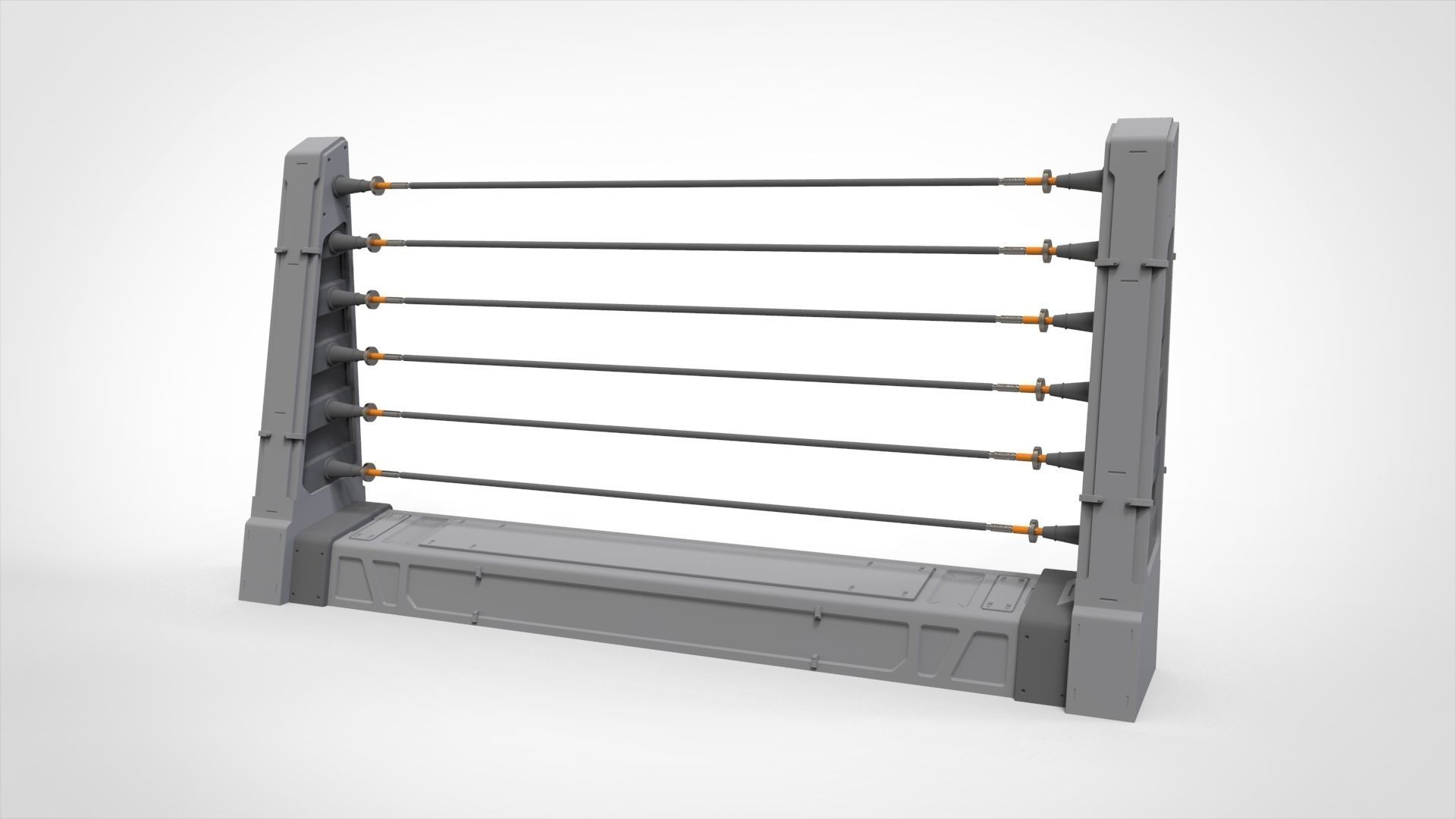 sci-fi Architecture kitbash 17 3D model_22