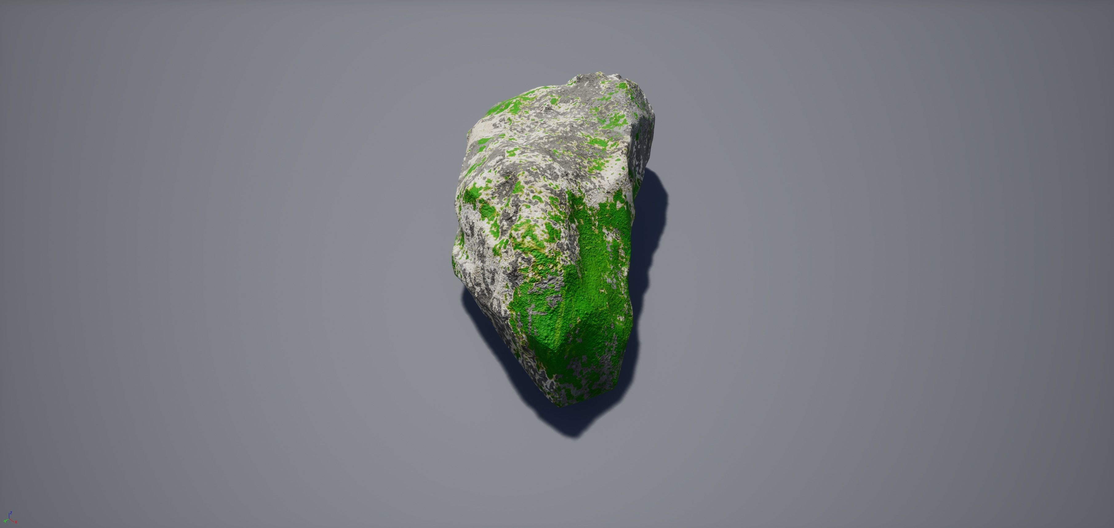  3D Low Poly Realistic Little Rock Free low-poly 3D model_4