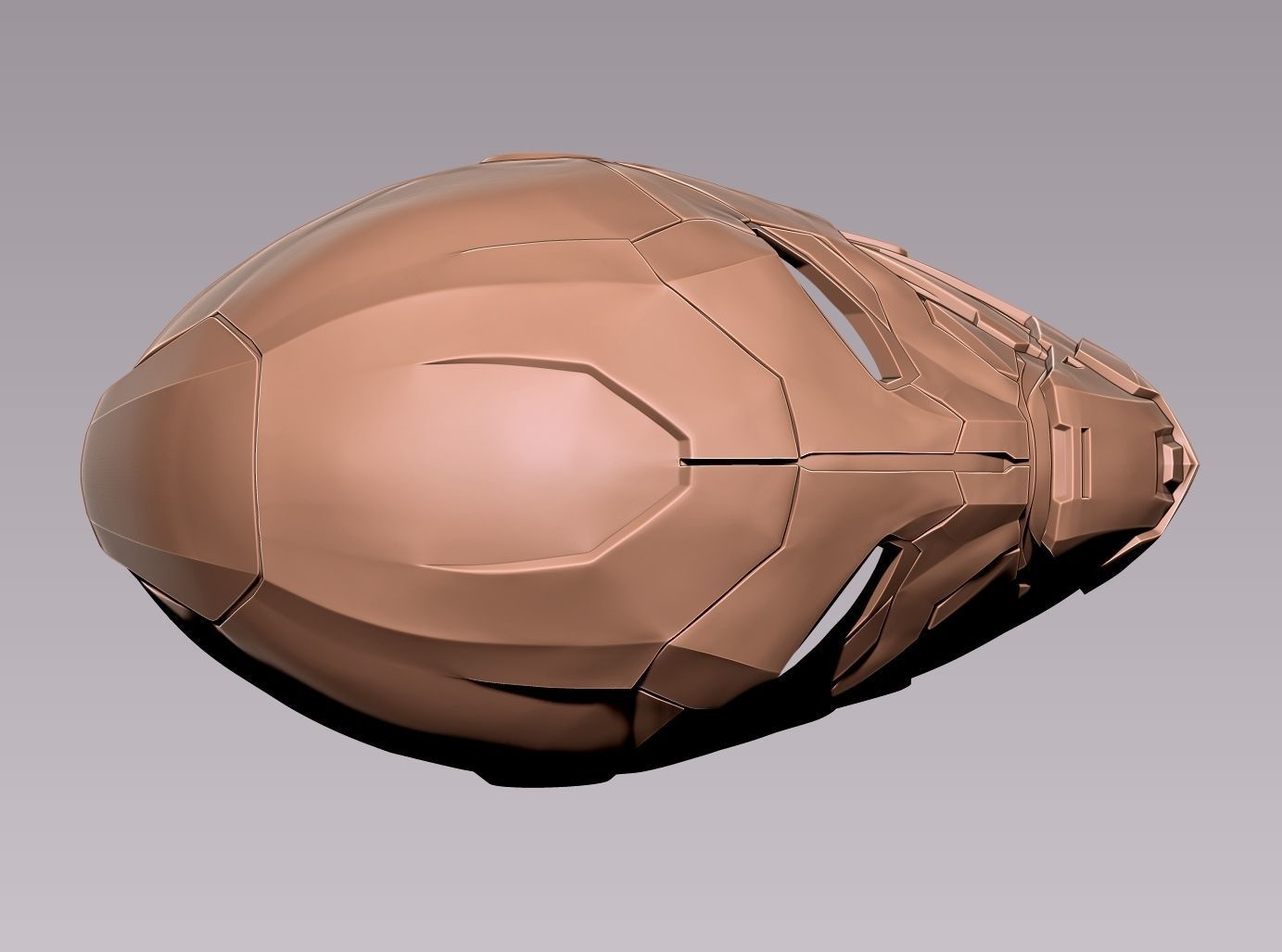 EXO - 1 Helmet Destiny 3D print model_15